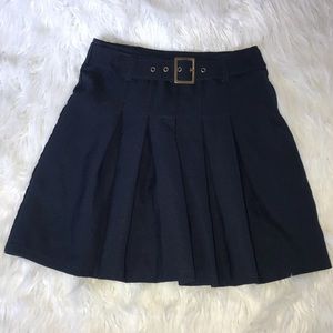 Navy Blue French Toast Uniform Skort